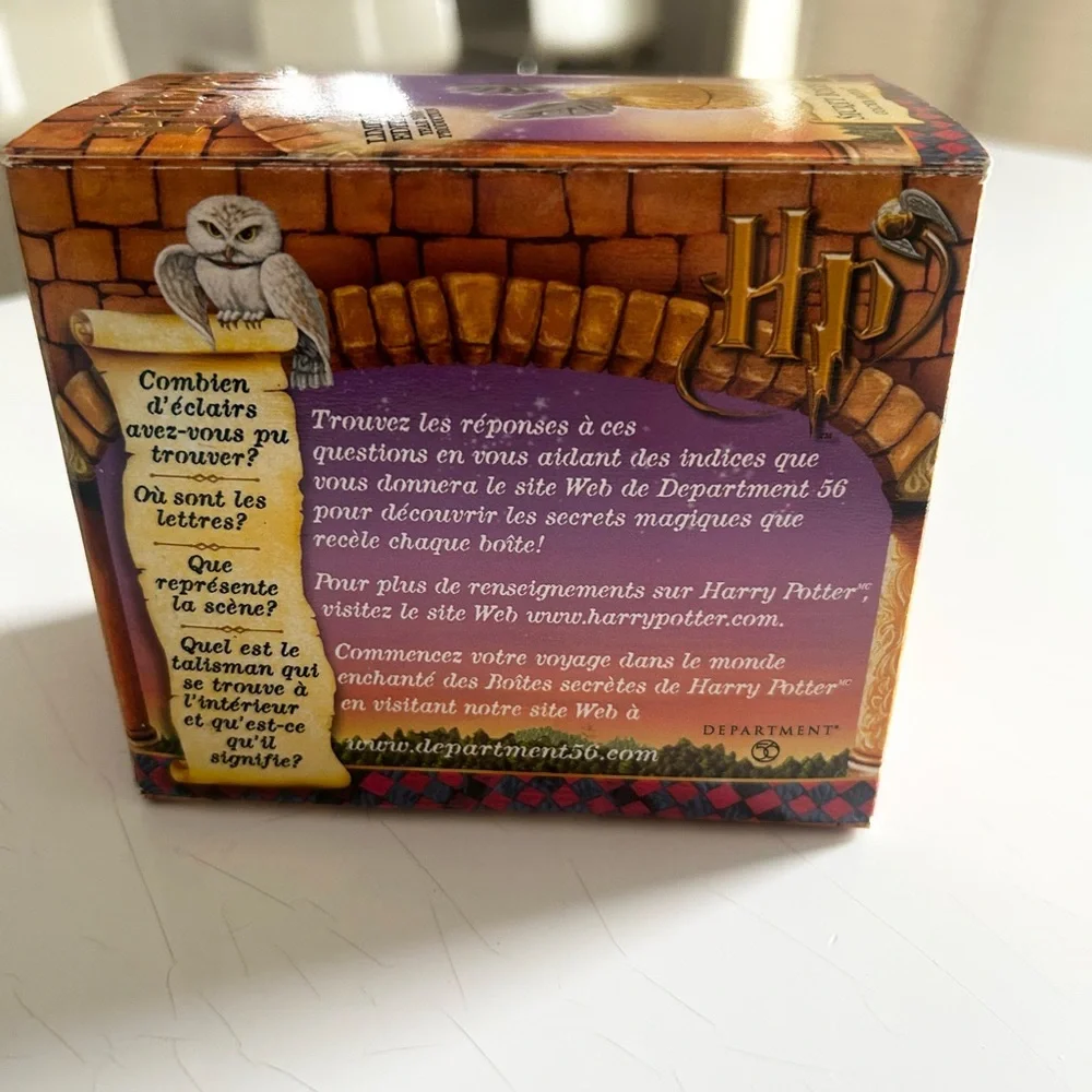 2000 Limited Edition Harry Potter Golden Snitch Secret Box